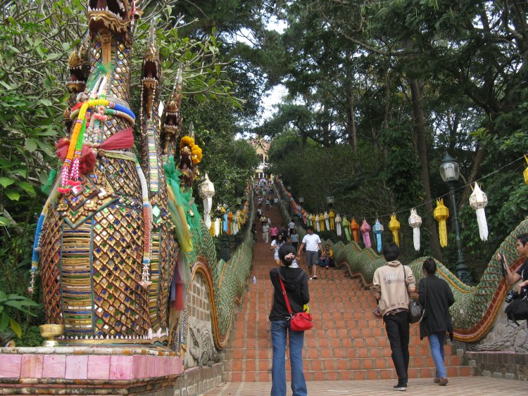 Храма Doi Suthep, Чанг Май, Тайланд