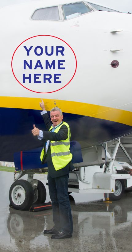 Новата рекламна кампания на Ryanair