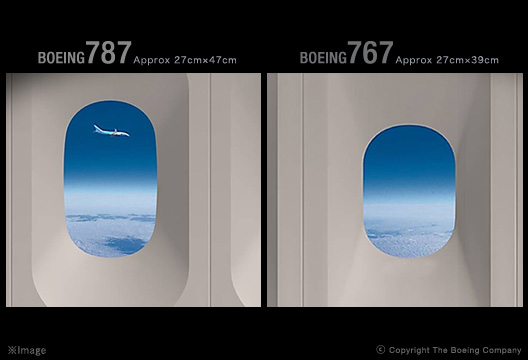 По-големите прозорци на 787