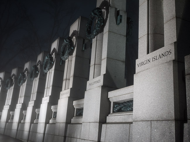 Мемориалът, посветен на Втората световна Война